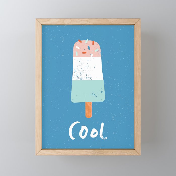 Cool ice cream Mini Art Print Gallery Image 1