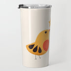 Festive Birds and Star Travel Mug Gallery Image 3