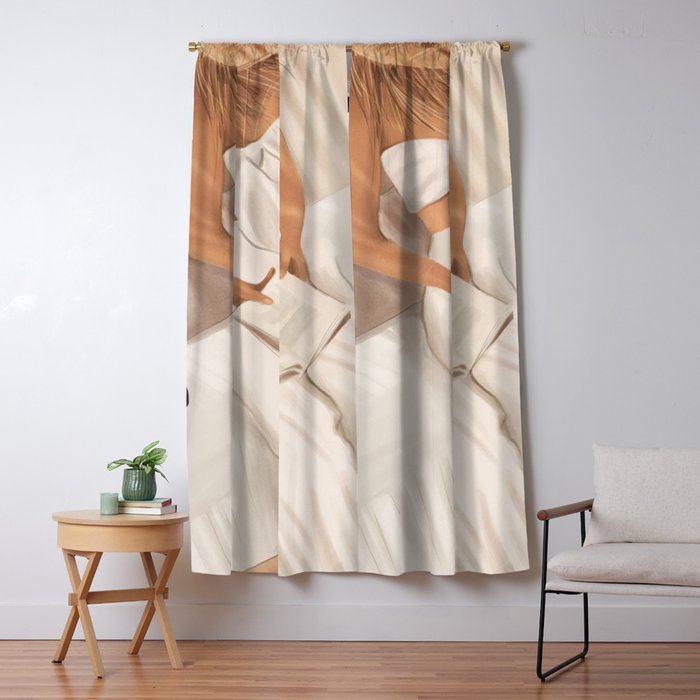 Summer Reading II Window Curtain Gallery Image 5