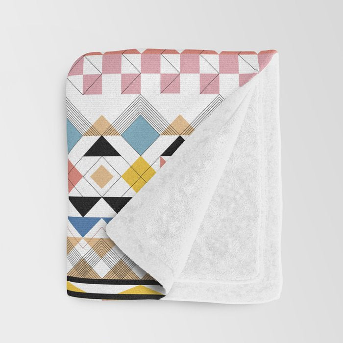 Modern Tribal G Throw Blanket Gallery Image 3