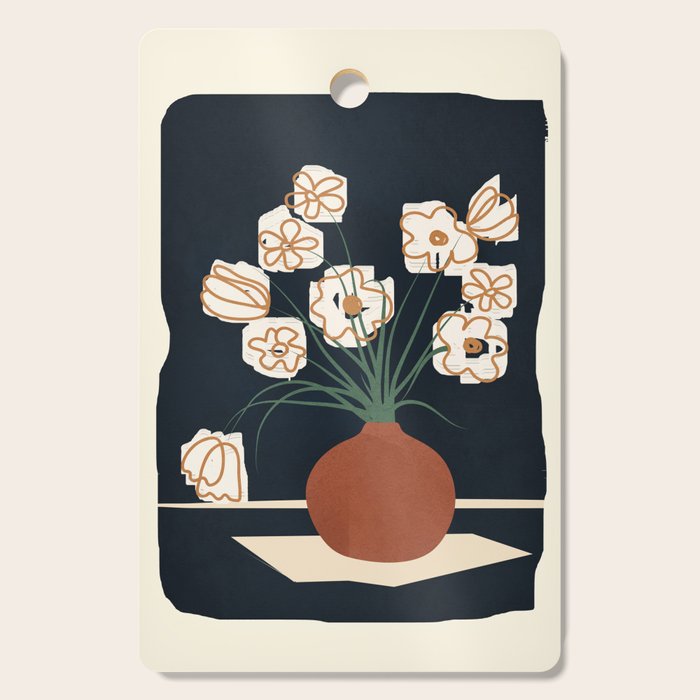 Flowers 1 Cutting Board Gallery Image 1