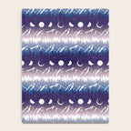Mountains & Moons Stripe Notebook Gallery Image 4