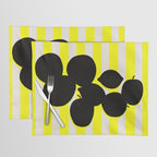 Still life- yellow stripe Placemat Gallery Image 1