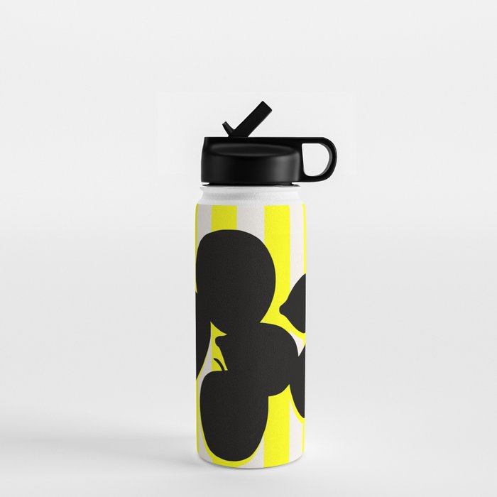 Still life- yellow stripe Water Bottle Gallery Image 1