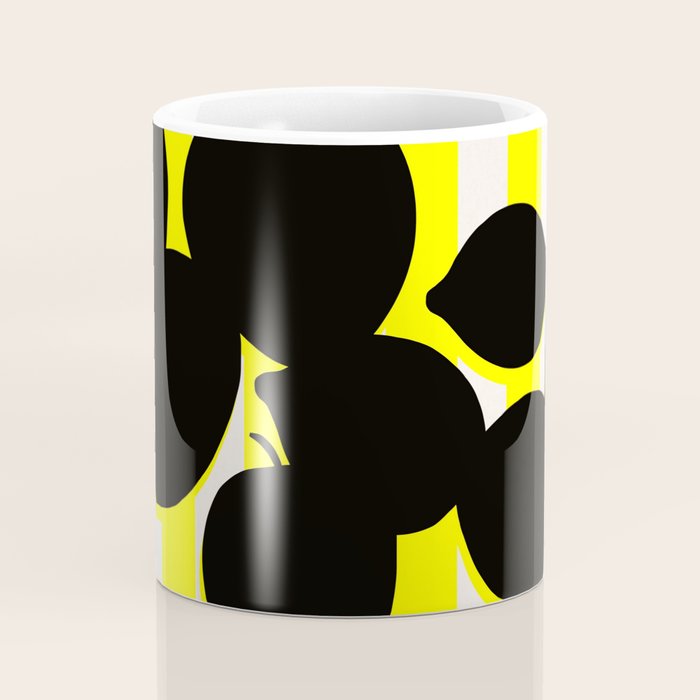 Still life- yellow stripe Coffee Mug Gallery Image 4