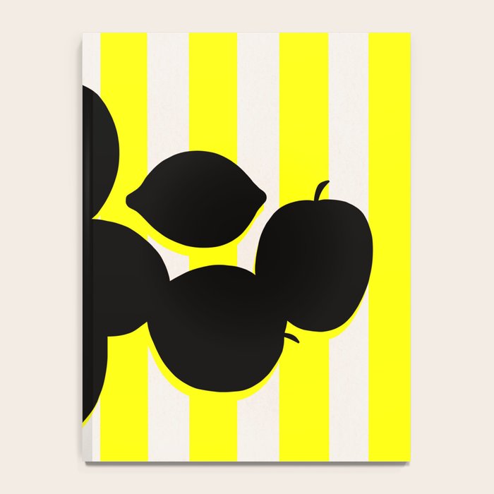 Still life- yellow stripe Notebook Gallery Image 4