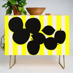 Still life- yellow stripe Credenza Gallery Image 1