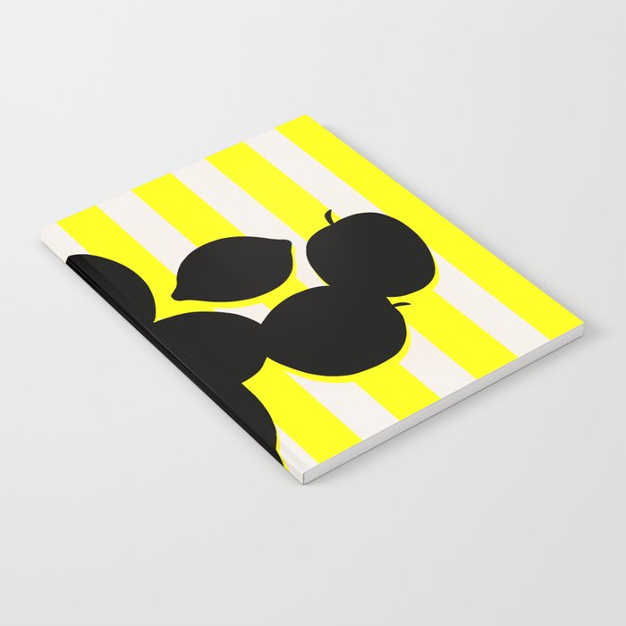 Still life- yellow stripe Notebook Gallery Image 1