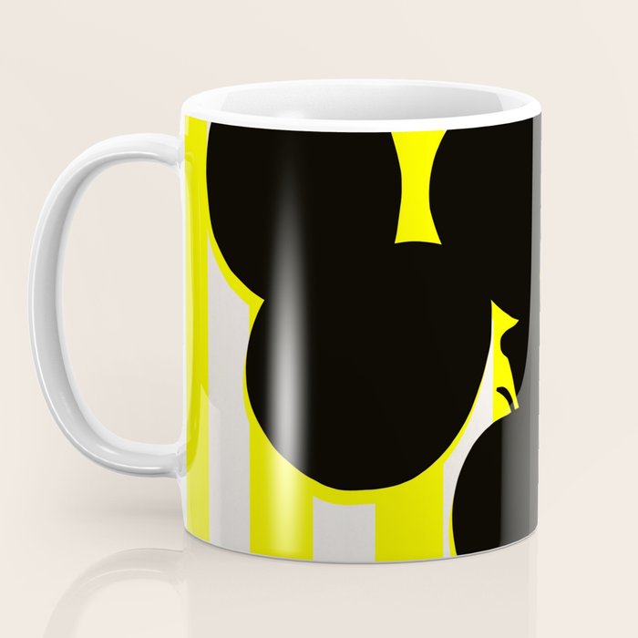 Still life- yellow stripe Coffee Mug Gallery Image 3