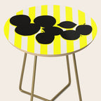 Still life- yellow stripe Side Table Gallery Image 2