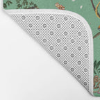 Monkey World Green Bath Mat Gallery Image 2