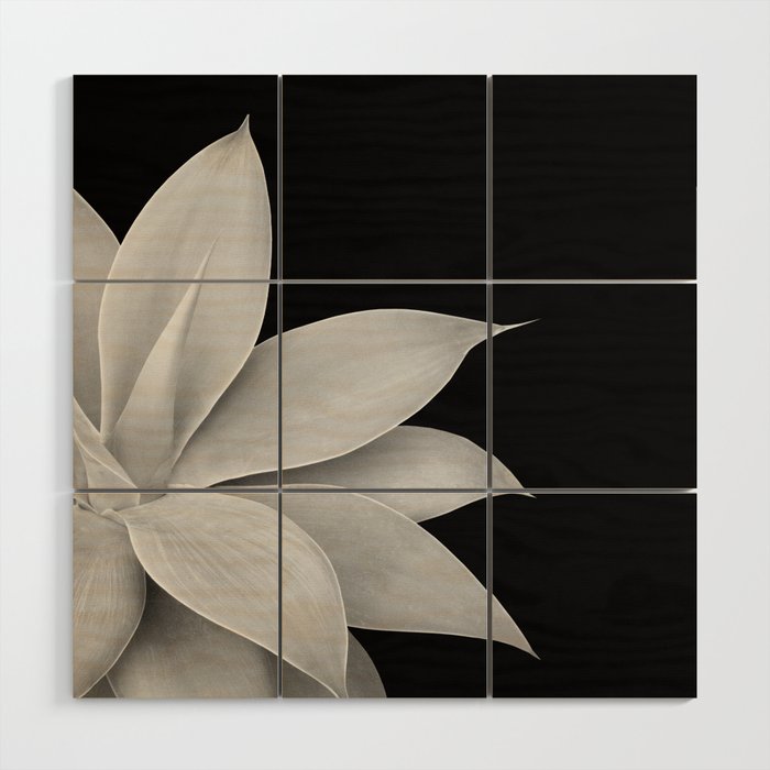Agave Finesse #2 #tropical #decor #art #society6 Wood Wall Art Gallery Image 1
