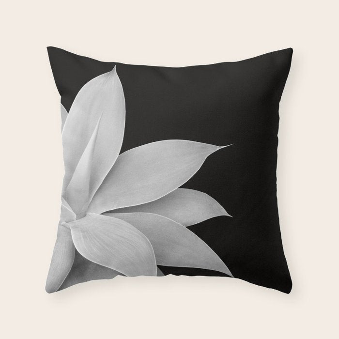 Agave Finesse #2 #tropical #decor #art #society6 Throw Pillow Gallery Image 1