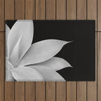 Agave Finesse #2 #tropical #decor #art #society6 Outdoor Rug Gallery Image 1