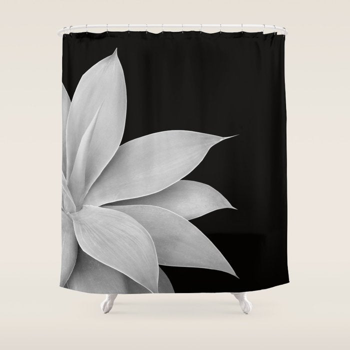 Agave Finesse #2 #tropical #decor #art #society6 Shower Curtain Gallery Image 1