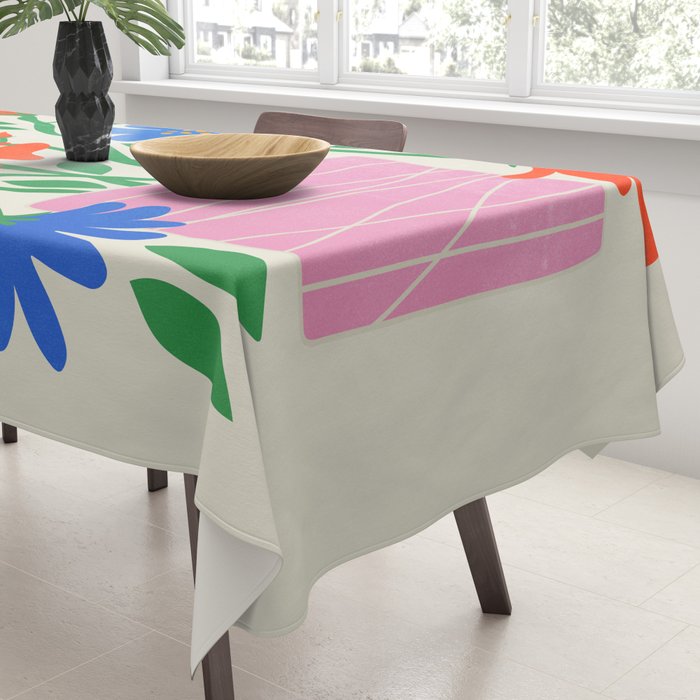 Flower Market 01: London Tablecloth Gallery Image 3