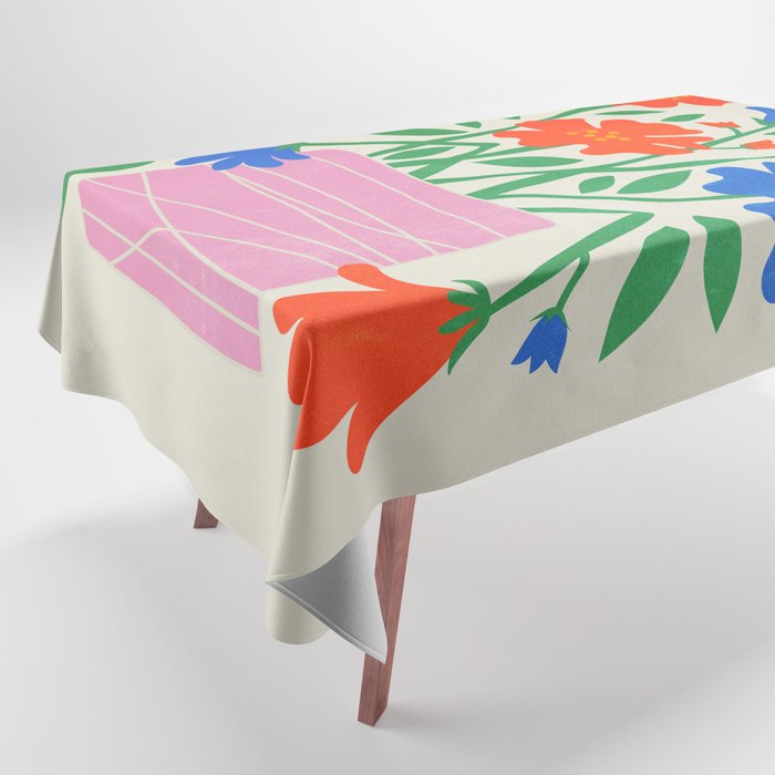 Flower Market 01: London Tablecloth Gallery Image 1
