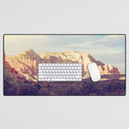 Sunset Over Sedona Desk Mat Gallery Image 1