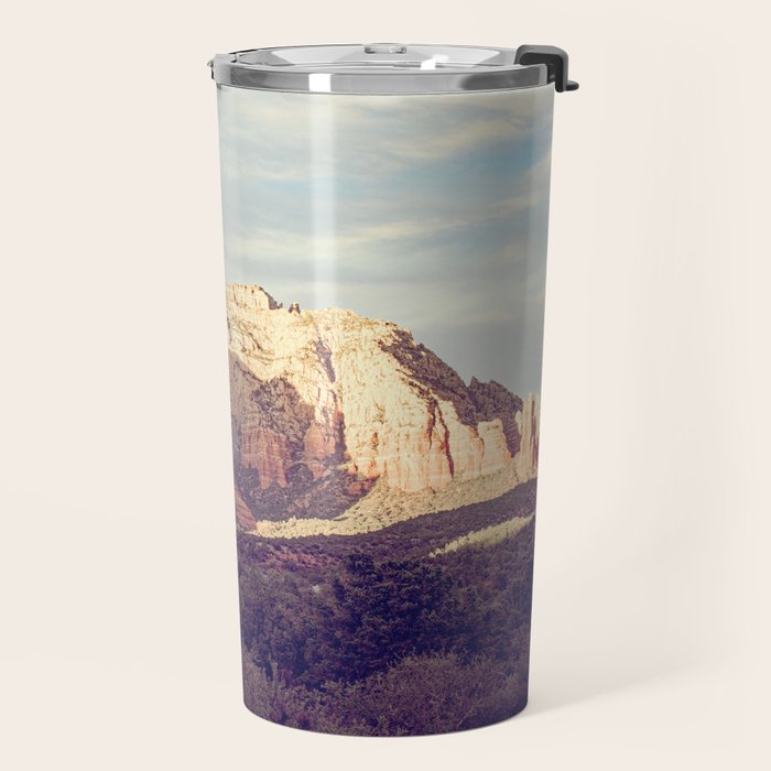 Sunset Over Sedona Travel Mug Gallery Image 2