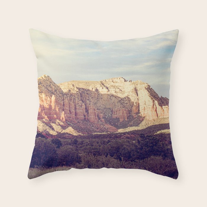 Sunset Over Sedona Throw Pillow Gallery Image 6