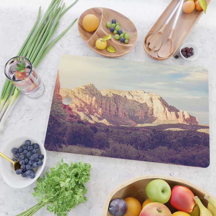 Sunset Over Sedona Cutting Board Gallery Image 2