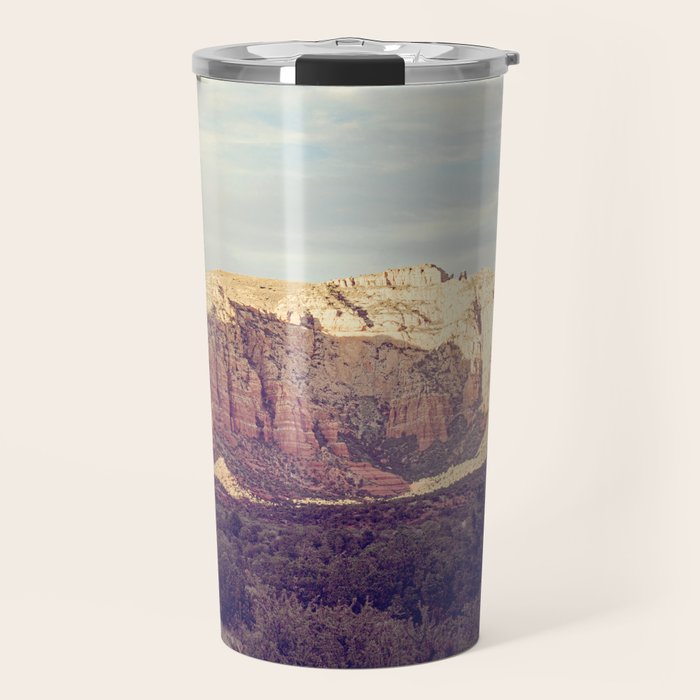 Sunset Over Sedona Travel Mug Gallery Image 1