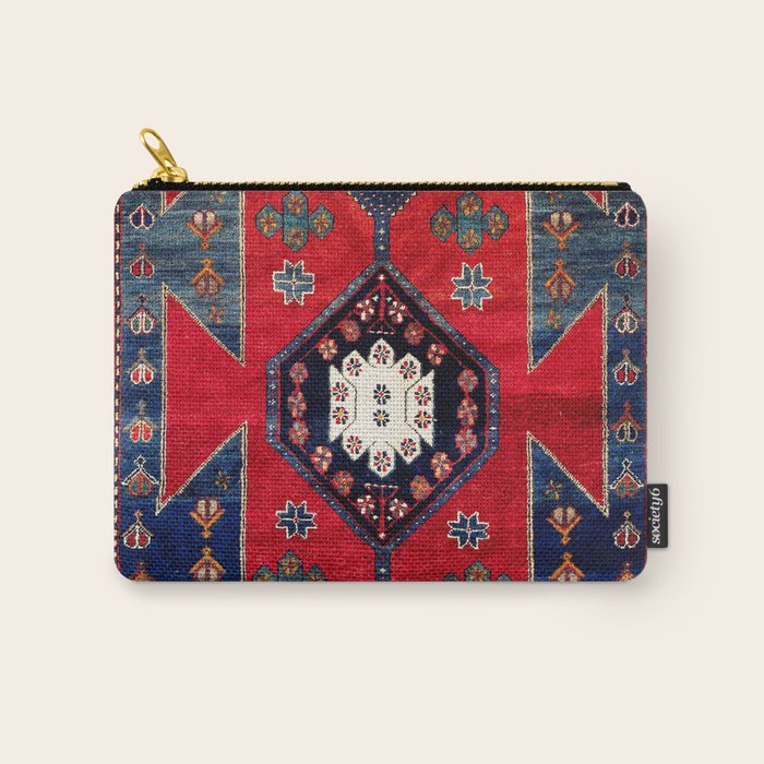 Kazak Southwest Caucasus Rug Carry All Pouch Gallery Image 1