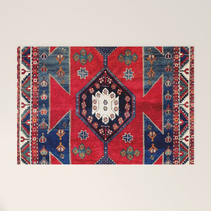 Kazak Southwest Caucasus Rug Welcome Mat Gallery Image 1