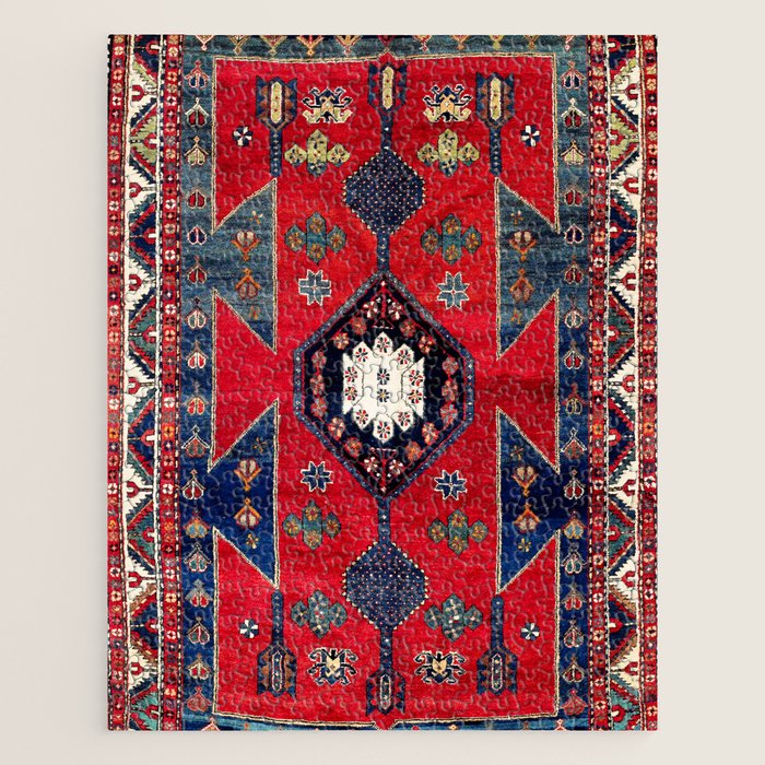 Kazak Southwest Caucasus Rug Jigsaw Puzzle Gallery Image 1