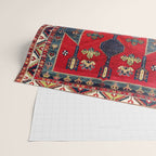 Kazak Southwest Caucasus Rug Wrapping Paper Gallery Image 2