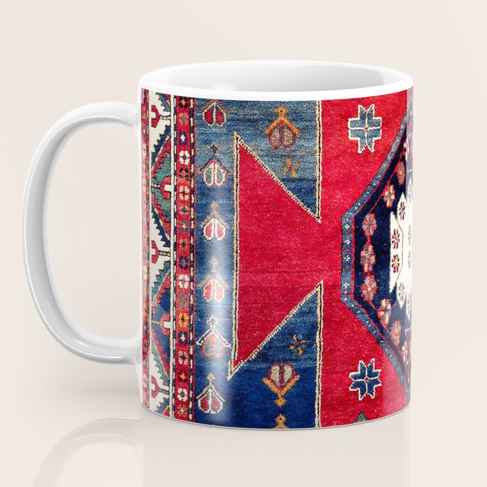 Kazak Southwest Caucasus Rug Coffee Mug Gallery Image 3