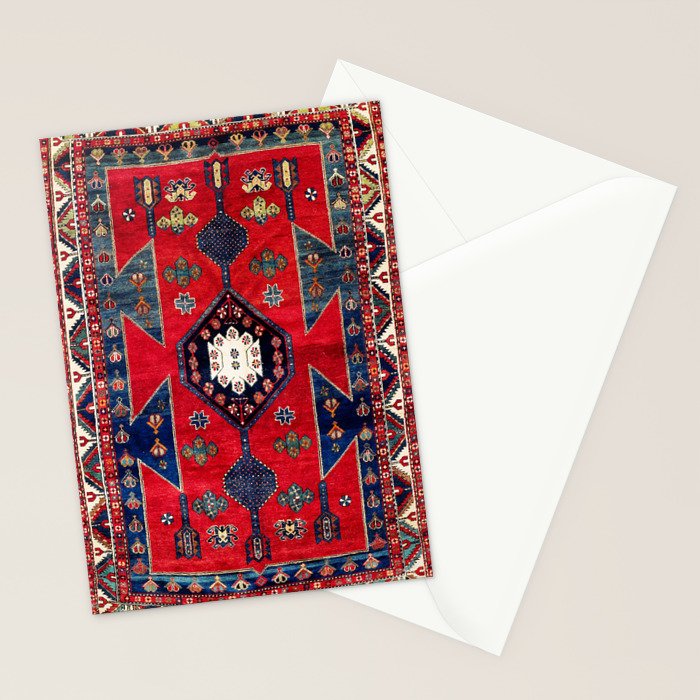 Kazak Southwest Caucasus Rug Stationery Card Gallery Image 2
