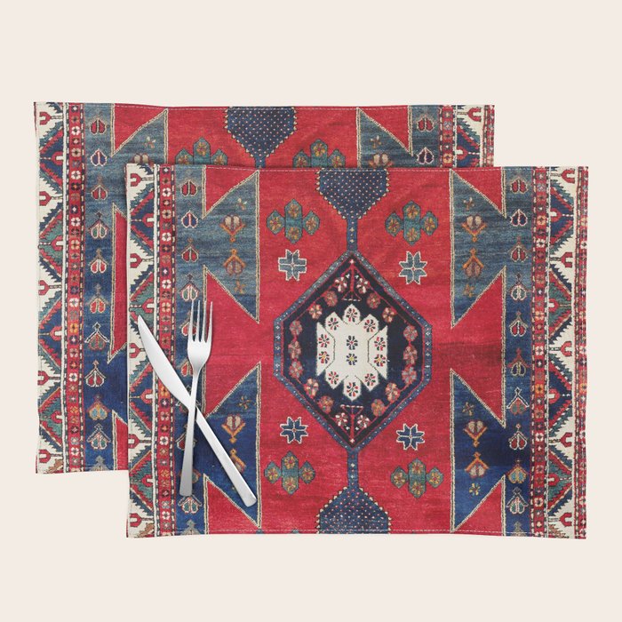 Kazak Southwest Caucasus Rug Placemat Gallery Image 1