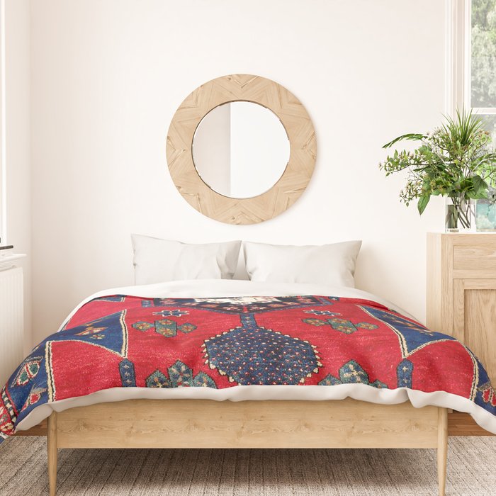 Kazak Southwest Caucasus Rug Duvet Cover Gallery Image 3