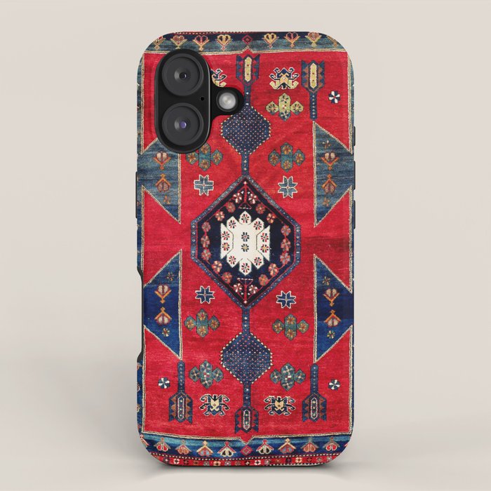 Kazak Southwest Caucasus Rug iPhone Case Gallery Image 1
