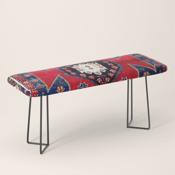 Kazak Southwest Caucasus Rug Bench Gallery Image 1