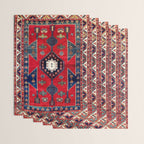 Kazak Southwest Caucasus Rug Wrapping Paper Gallery Image 3