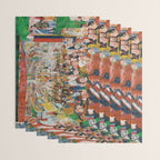 Christ's Entry into Brussels by James Ensor, 1889 Wrapping Paper Gallery Image 3