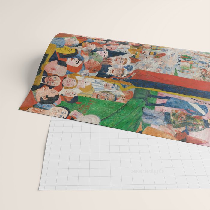 Christ's Entry into Brussels by James Ensor, 1889 Wrapping Paper Gallery Image 2