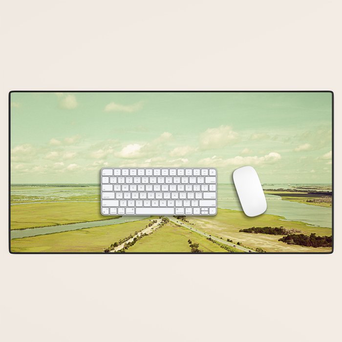 Low Country Aerial Landscape Desk Mat Gallery Image 1