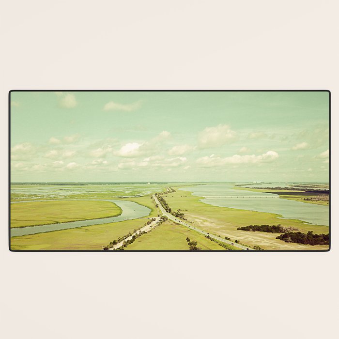 Low Country Aerial Landscape Desk Mat Gallery Image 3