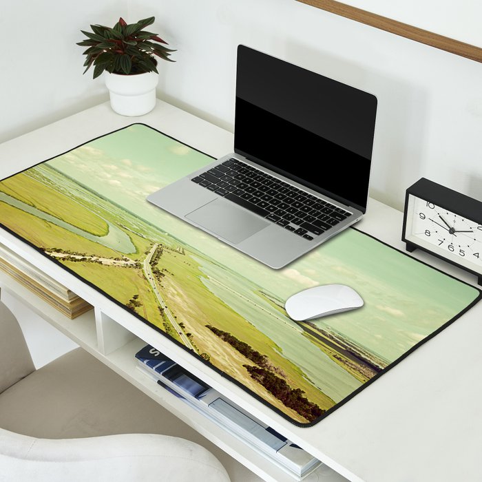 Low Country Aerial Landscape Desk Mat Gallery Image 2
