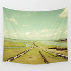 Low Country Aerial Landscape Wall Tapestry Gallery Image 4