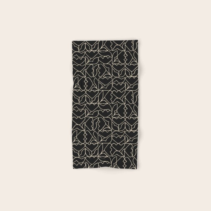 Tulip Grid Bath Towel Gallery Image 1