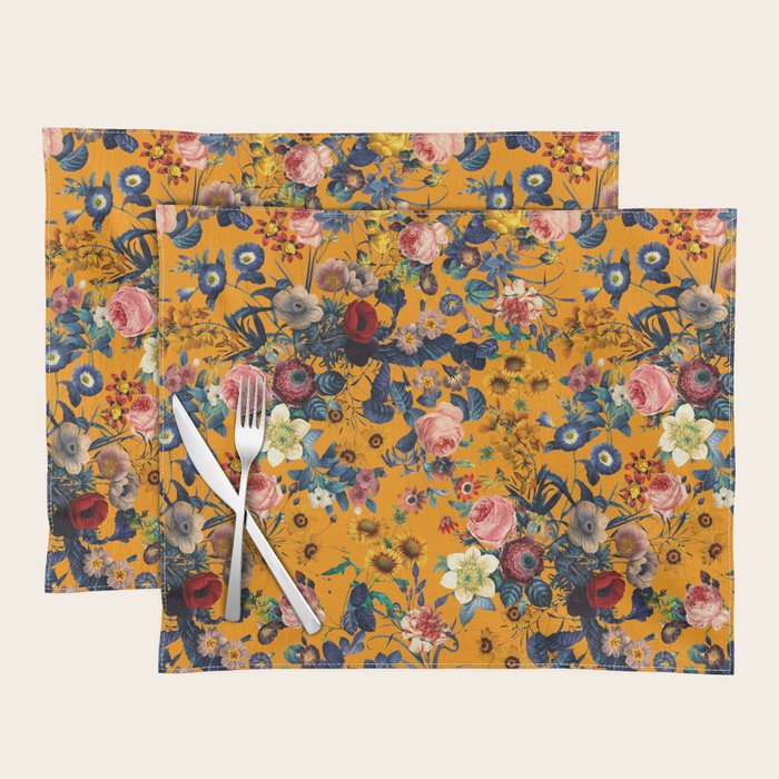 Summer Botanical Garden IX Placemat Gallery Image 1