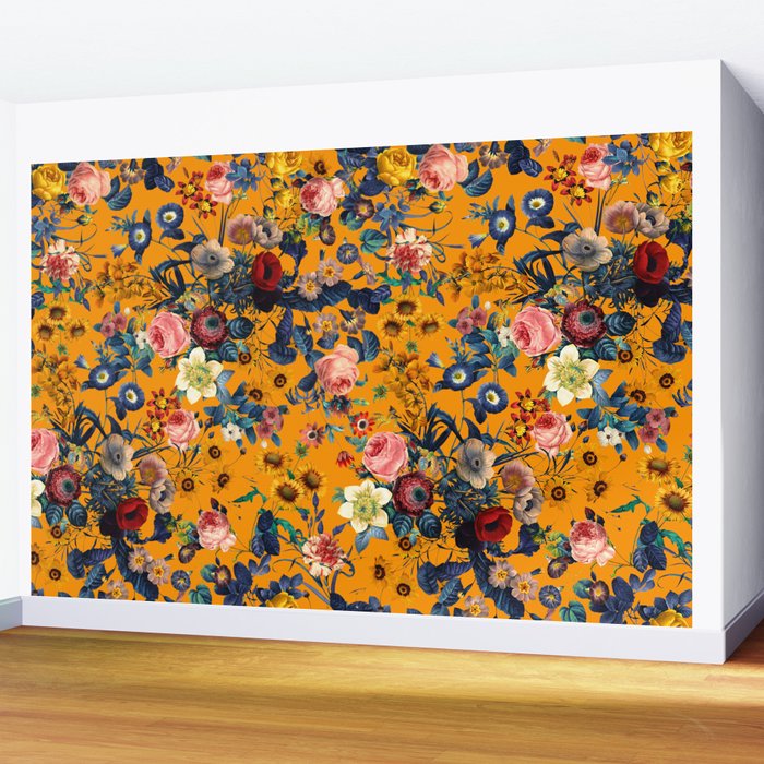 Summer Botanical Garden IX Wall Mural Gallery Image 2