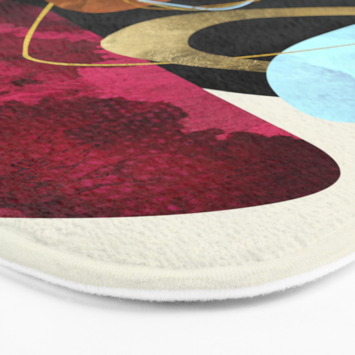 Abstract Pebbles II Bath Mat Gallery Image 3