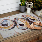 Oyster shells Outdoor Rug Gallery Image 2
