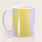 Wavy Land - Lime & Lilac Coffee Mug Gallery Image 3