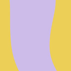 Wavy Land - Lime & Lilac Coffee Mug Gallery Image 2